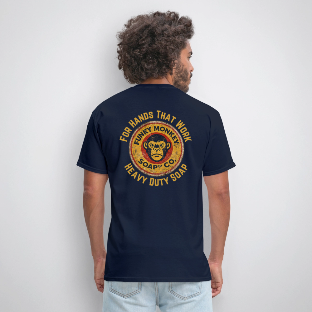 Rustic For Hands That Work - navy