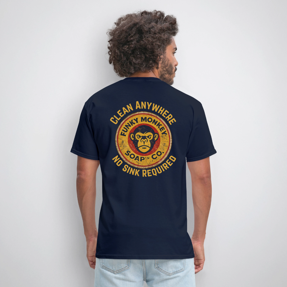 Rustic Clean Anywhere- No Sink Required - navy