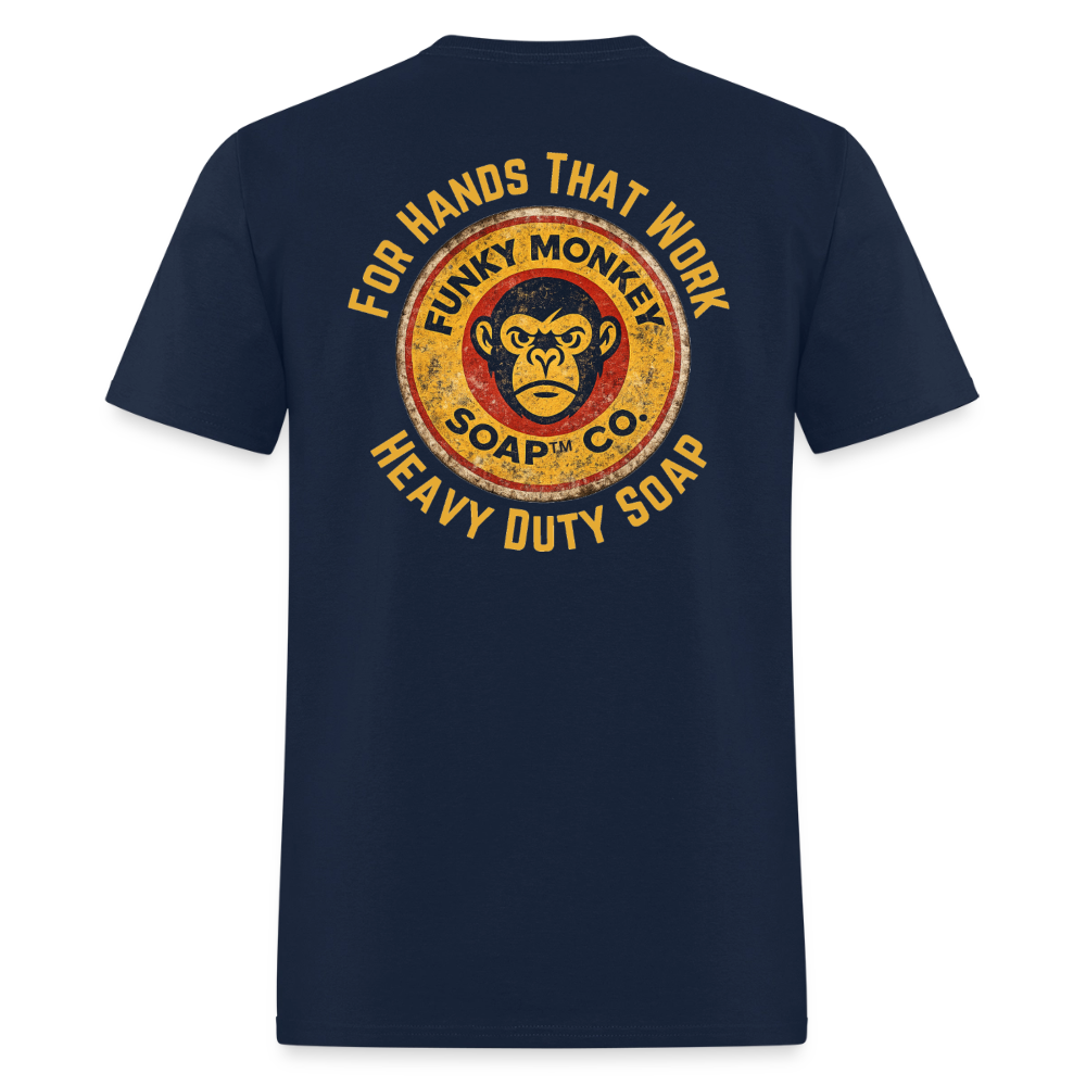 Rustic For Hands That Work - navy