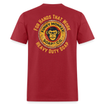 Rustic For Hands That Work - dark red