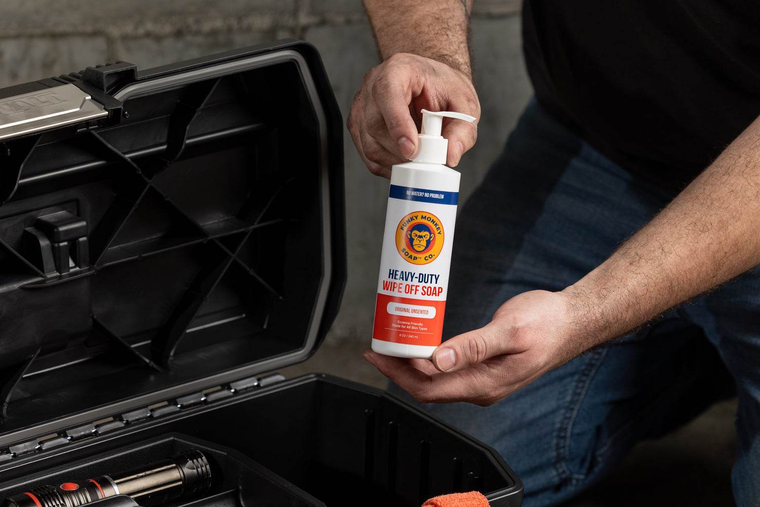 Heavy-Duty Wipe Off Soap